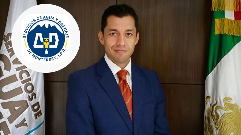 Eduardo Ortegón Williamson, nuevo titular de Agua y Drenaje de Monterrey.