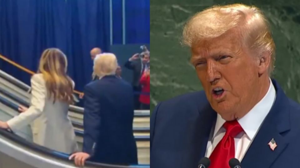 Donald Trump en la 80 Asamblea General de las Naciones Unidas.
