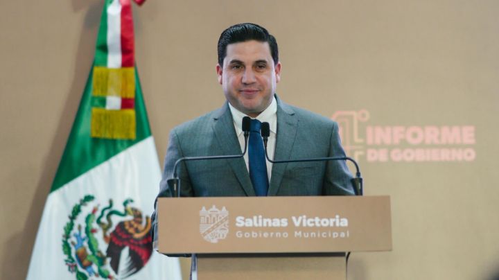 Raúl Cantú rinde cuarto informe como alcalde de Salinas Victoria; destaca obras públicas