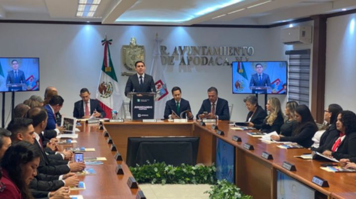 Alcalde de Apodaca rinde su primer informe de gobierno