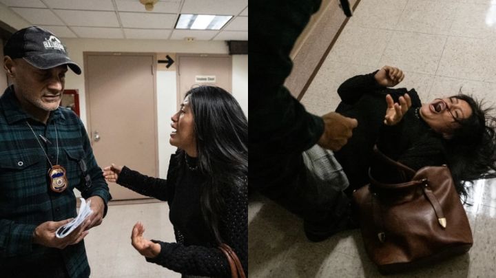 Despiden a agente del ICE por agresión a migrante en edificio federal de Nueva York