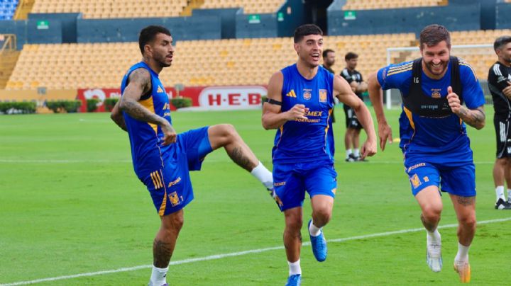 Tigres: Gignac, Brunetta y Correa trabajan a parte; estarán listos contra Querétaro