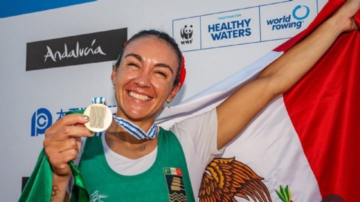 La regia Kenia Lechuga gana bronce en el Mundial de Remo 2025