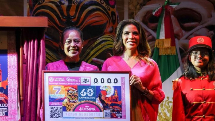 Lotería Nacional anuncia billete del Huey Atlixcáyotl