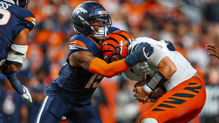 Broncos aplasta a Bengals y regresa a la pelea en la AFC Oeste