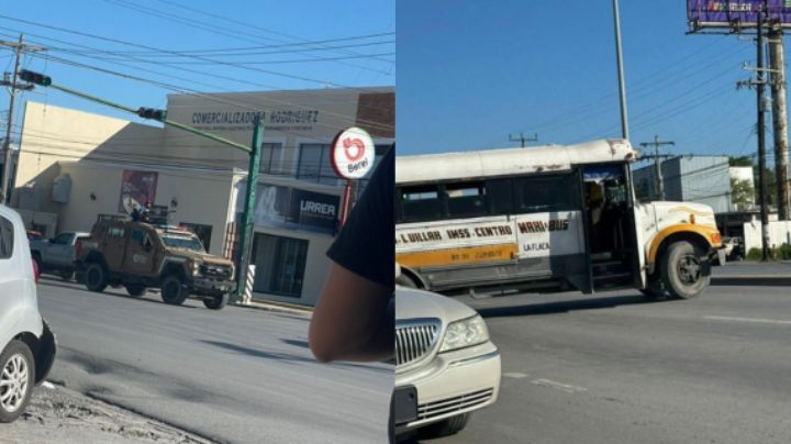 Enfrentamientos y bloqueos en Matamoros dejan 2 oficiales heridos