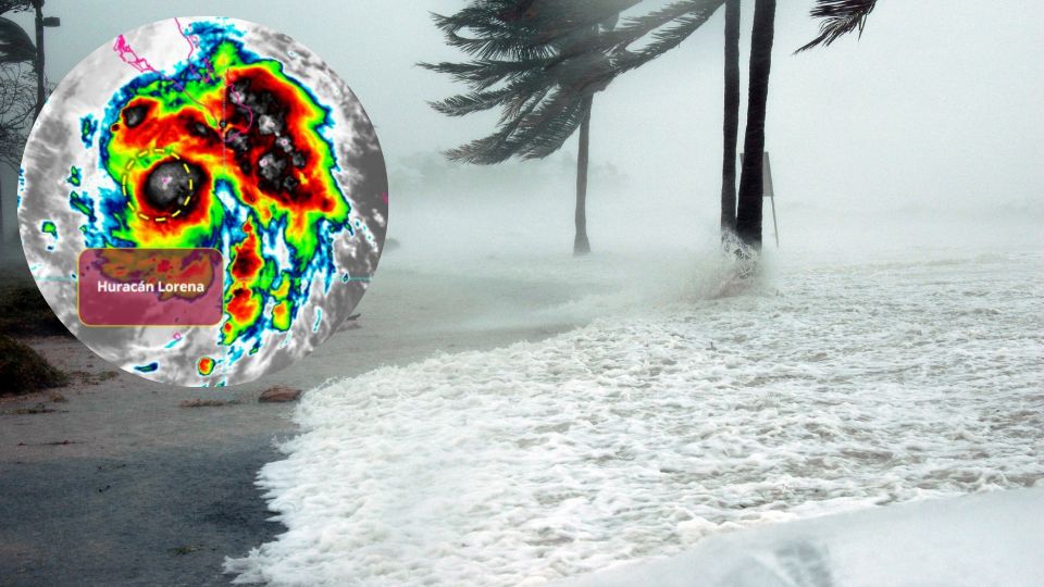 Tormenta tropical Lorena asciende a huracán categoría 1