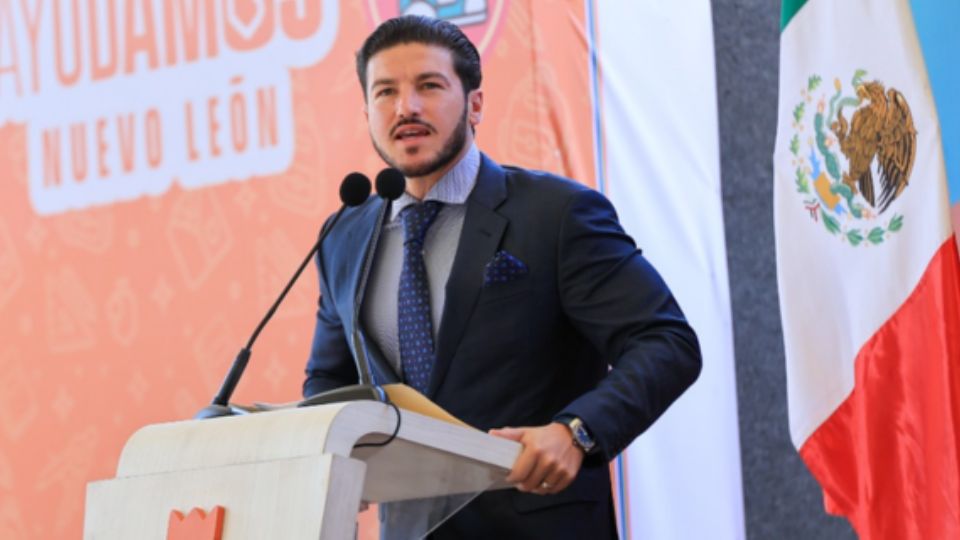 Samuel García, gobernador de Nuevo León.