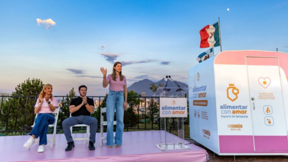 Inauguración de lactario en Nuevo León.