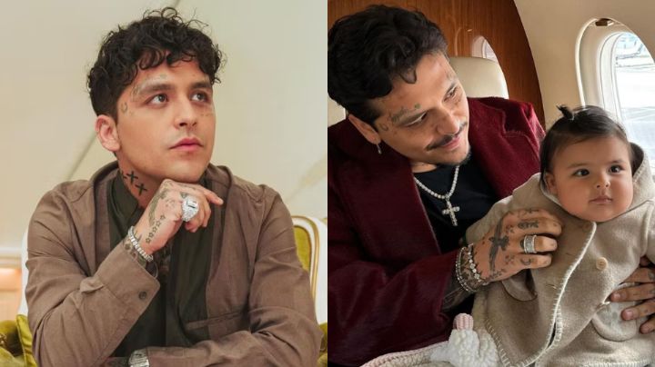 Amor de padre: Christian Nodal revela que se quitó los tatuajes por su hija Inti
