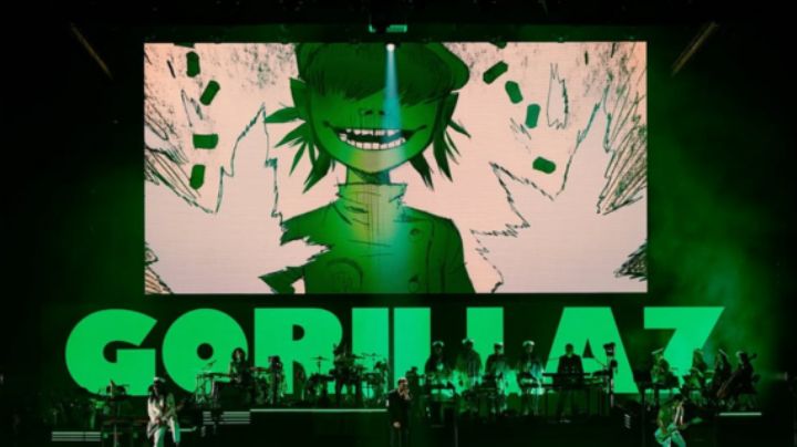 Gorillaz deja atónitos a fans al presentar su nuevo álbum durante show en Londres