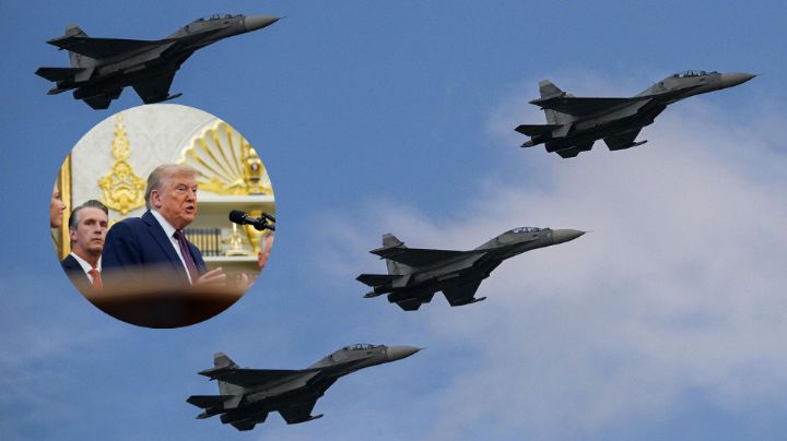 Trump advierte a Venezuela que derribará sus aviones si ponen en peligro a EU