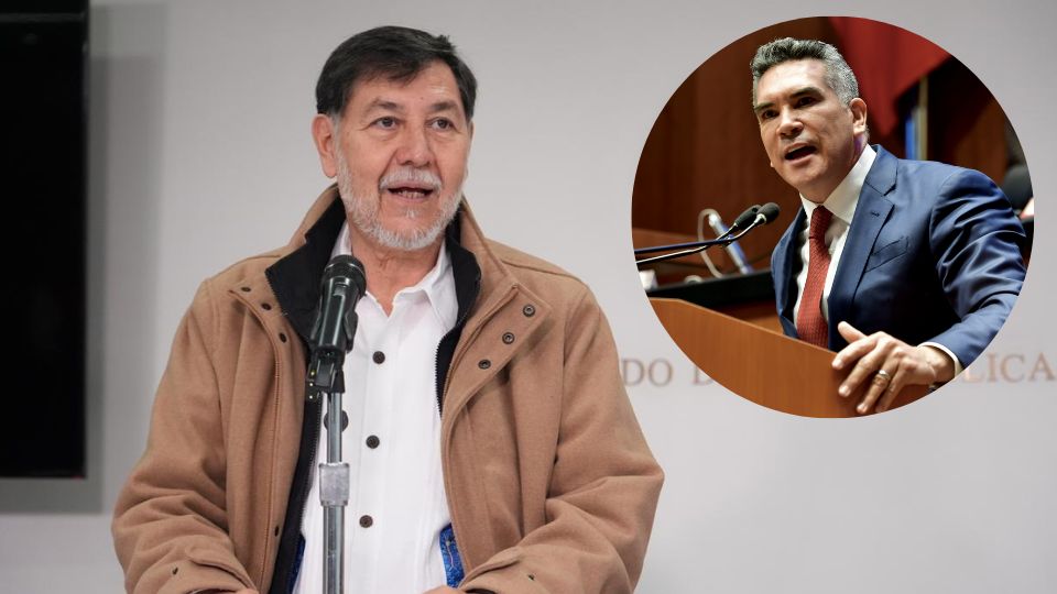Gerardo Fernández Noroña y Alejandro Moreno | X / @fernandeznorona | X / @alitomorenoc
