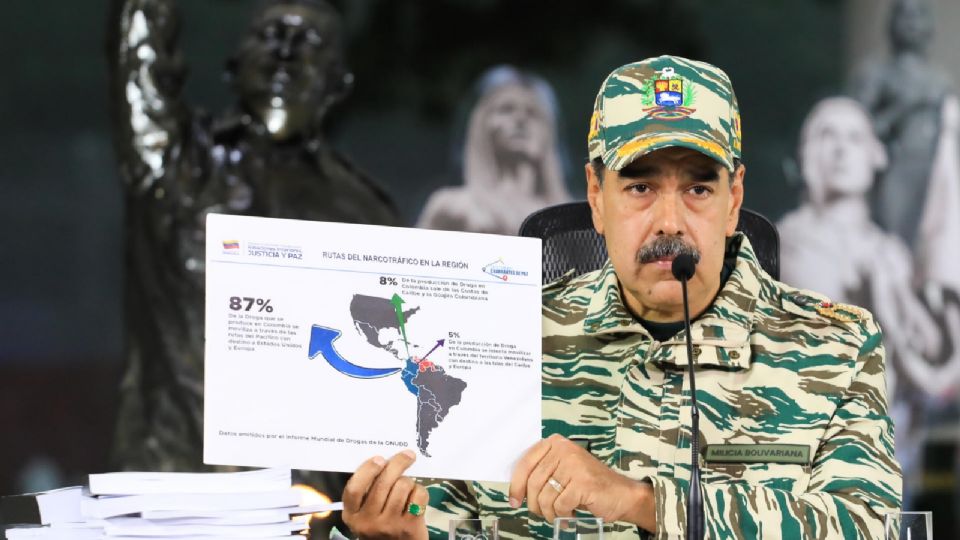 El presidente de Venezuela Nicolás Maduro.