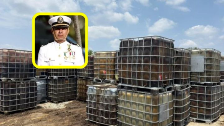Capturan a mando naval por huachicol fiscal en operativo federal