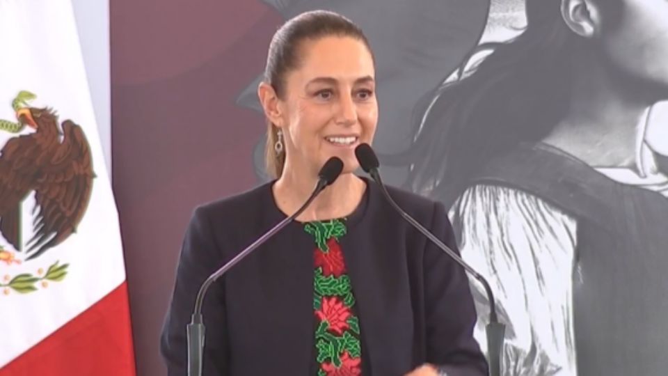 La presidenta Claudia Sheinbaum en Durango.