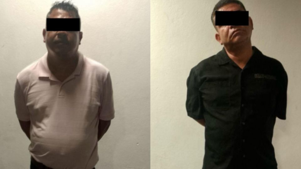 Detenidos por robo.