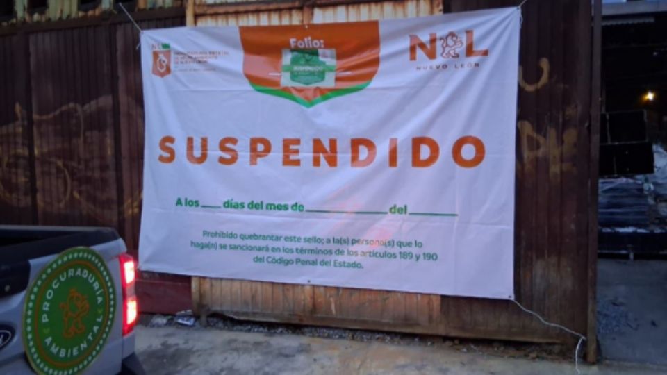 Suspensión de chatarrera.
