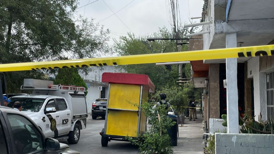 La zona fue acordonada por las autoridades.