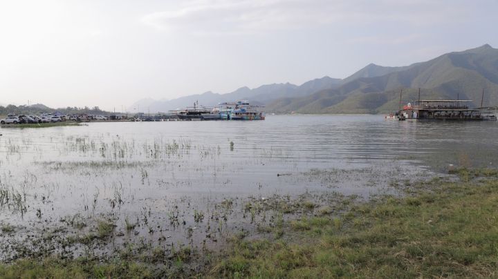 ¿Se llenó? Así está la presa La Boca tras las lluvias del domingo