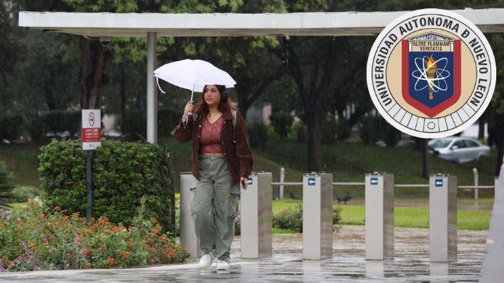 UANL suspende clases presenciales por fuertes lluvias
