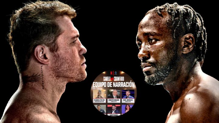 ¿Quiénes serán los comentaristas para la pelea del ‘Canelo’ vs. Crawford en Netflix?