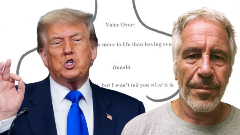 Donald Trump y Jeffrey Epstein.