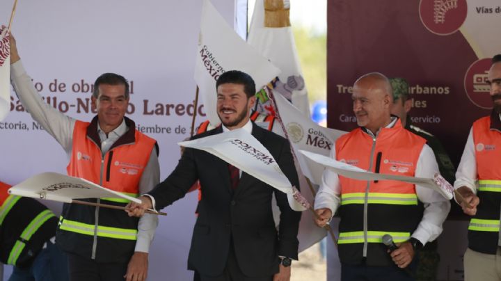 Dan banderazo a construcción del nuevo Tren del Golfo; Samuel agradece a Sheinbaum
