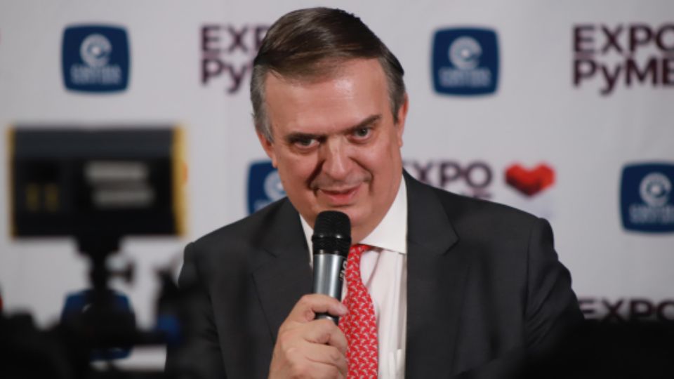 El titular de la Secretaría de Economía, Marcelo Ebrard.