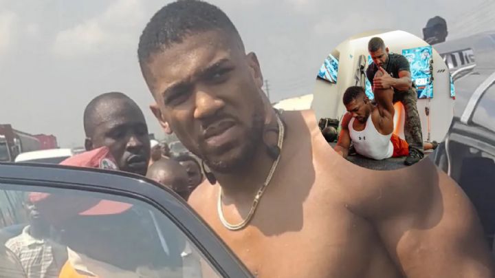 Anthony Joshua recibe el alta tras accidente en Nigeria que dejó dos muertos