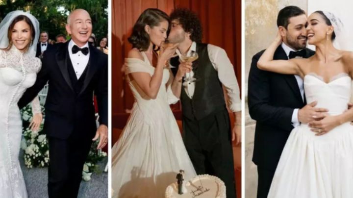 Estas son las bodas que marcaron el 2025 en la farándula