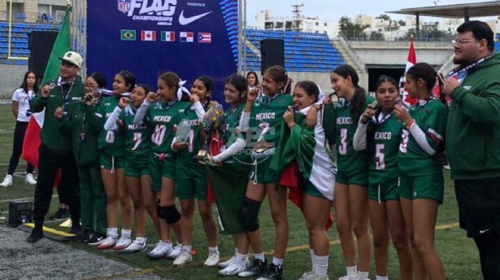 México vence a Panamá y se corona campeón del NFL Flag Championship Americas Sub-15 en Monterrey