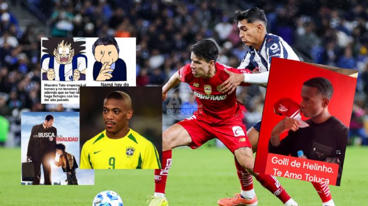 Los memes que dejó la derrota de Rayados vs. Toluca en la jornada 1 del Clausura 2026 Liga MX