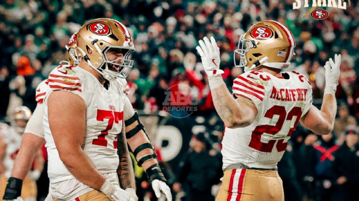Los 49ers eliminan a los campeones Eagles y van a la ronda divisional de NFL