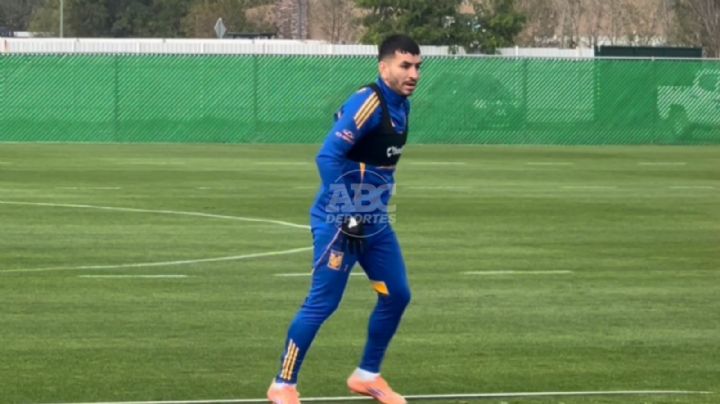 Ángel Correa trabaja al parejo y Tigres lo contempla para la doble jornada ante Pumas