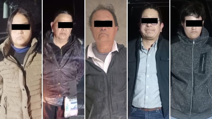 Arrestan a familia dedicada al robo de notarías en Monterrey