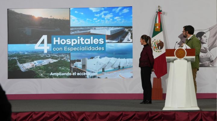 IMSS Bienestar anuncia inauguración de 4 hospitales con especialidades durante 2026