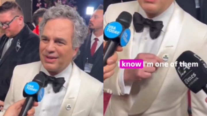 Mark Ruffalo se pronuncia contra ICE y Trump en la alfombra roja de los Globos de Oro