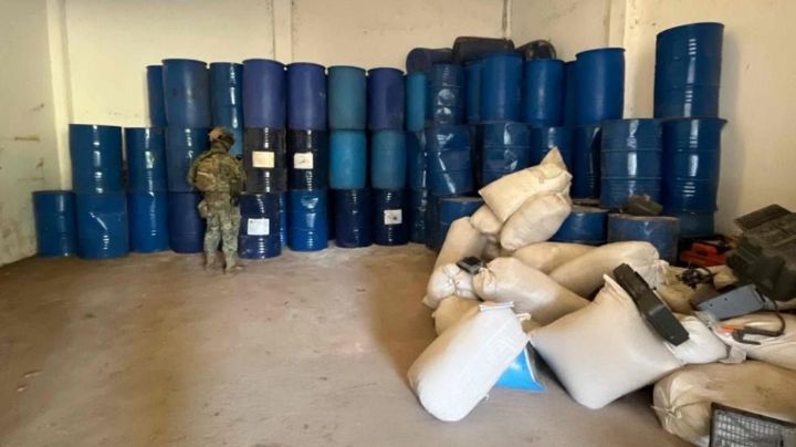 Marina desmantela narcocampamento ligado a cuñado de ‘El Chapo’ Guzmán