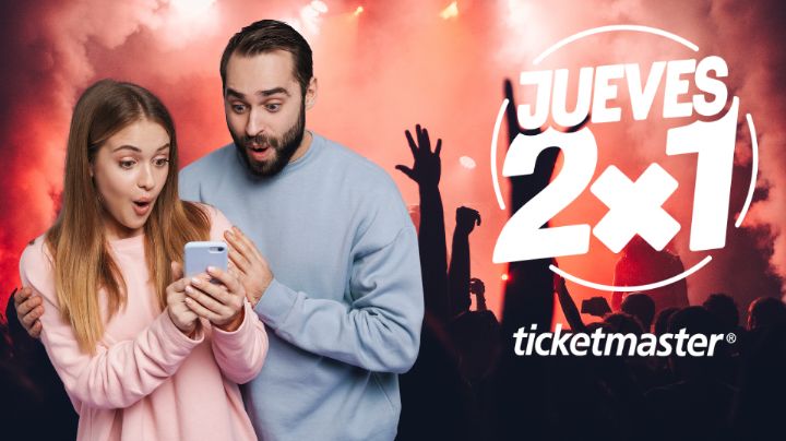 Jueves 2x1 de Ticketmaster: 4 conciertos con promoción en Monterrey