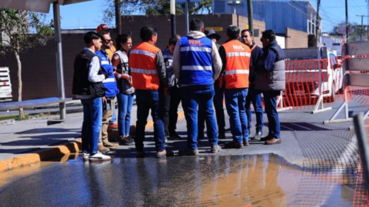 Por reparación de fuga cerrarán carriles en Eloy Cavazos, en Guadalupe, ¿A partir de cuándo?