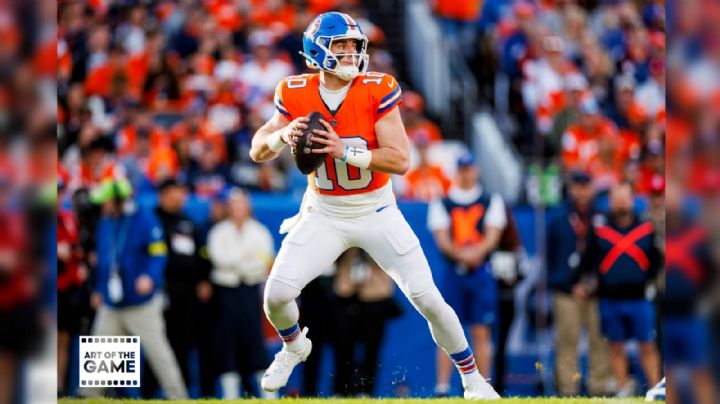 NFL: Bo Nix queda fuera por el resto de la temporada tras fractura de tobillo