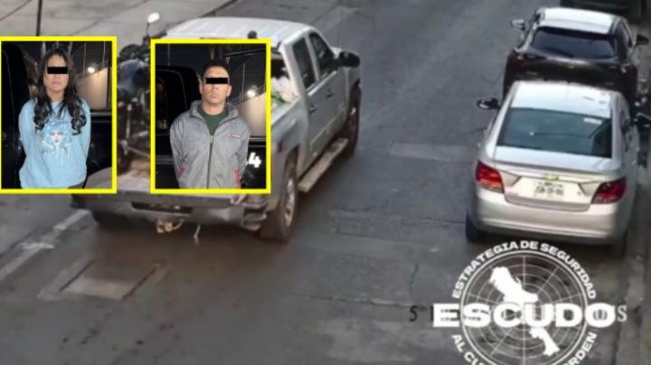 Detienen a 2 por llevar consigo motocicleta con reporte de robo y drogas