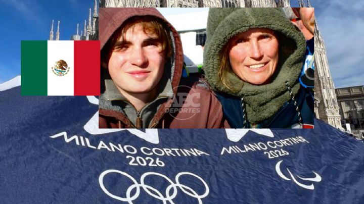 México hace historia primera dupla madre-hijo en Juegos Olímpicos de Invierno Milano-Cortina 2026