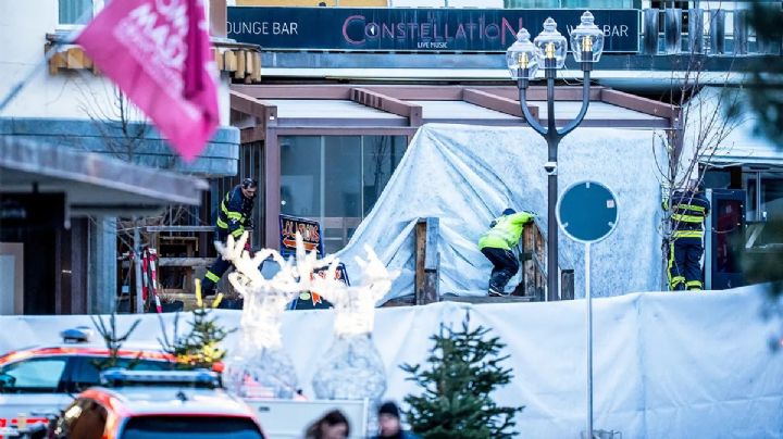 Investigan negligencia y materiales inflamables tras tragedia en Suiza