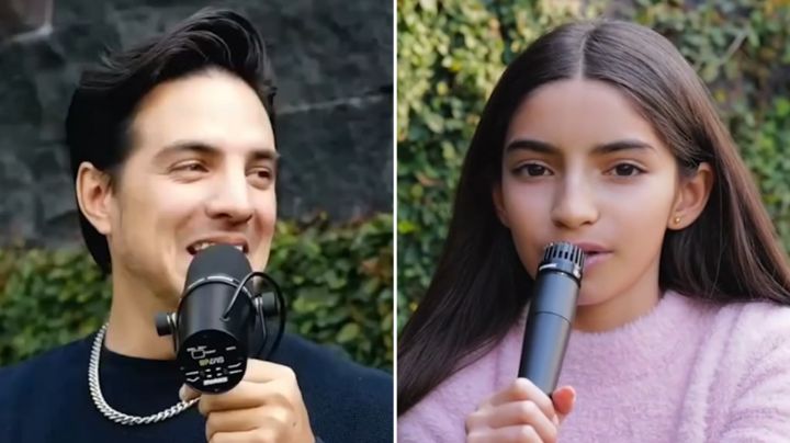 Aitana Derbez muestra su faceta musical en un video junto a su hermano Vadhir