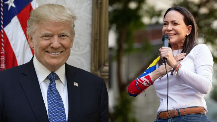 Trump analiza integrar a María Corina Machado en el futuro de Venezuela