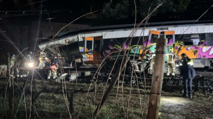 Nuevo accidente de tren cerca de Barcelona deja 20 heridos