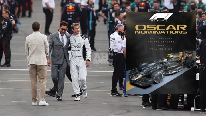 ‘F1: La película’ recibe cuatro nominaciones al Oscar