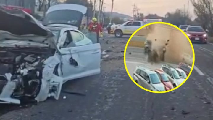 Habilitan carril de contraflujo en la Carretera Nacional tras accidente